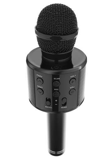 Bluetooth-karaoke-mikrofon-fekete