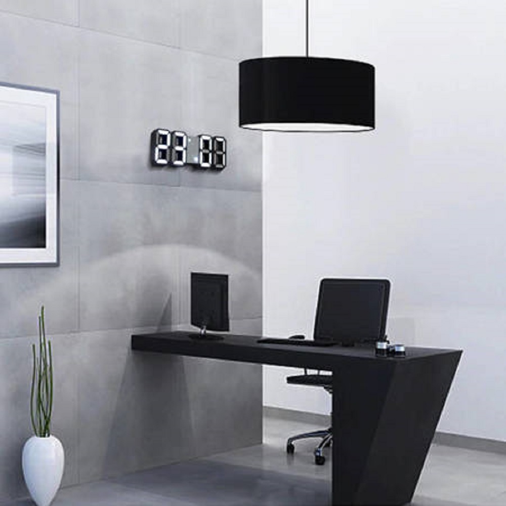 Modern digitális asztali LED óra és hőmérő (BB-9143) (2)