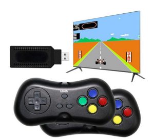 P1  játékkonzol + 2 db bluetooth kontroller 620 beépített játékkal (BBJ)