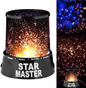 STAR MASTER - csillagfény LED lámpa, éjszakai fény, csillagfény projektor (BBV)