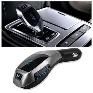 X6 Bluetooth FM transzmitter távirányítóval - zenehallgatáshoz és vezetés közbeni telefonáláshoz (BBL)