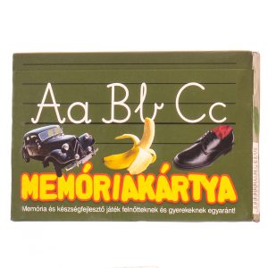 ABC 72 lapból álló memóriakártya (FX) (BBMJ)