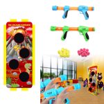 Céllövő játékfegyver felállítható táblával, szivacstölténnyel -POWER SHOOTER (BBJ)