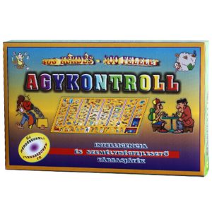 Agykontroll társasjáték - intelligencia és személyiségfejlesztő játék (BBMJ)