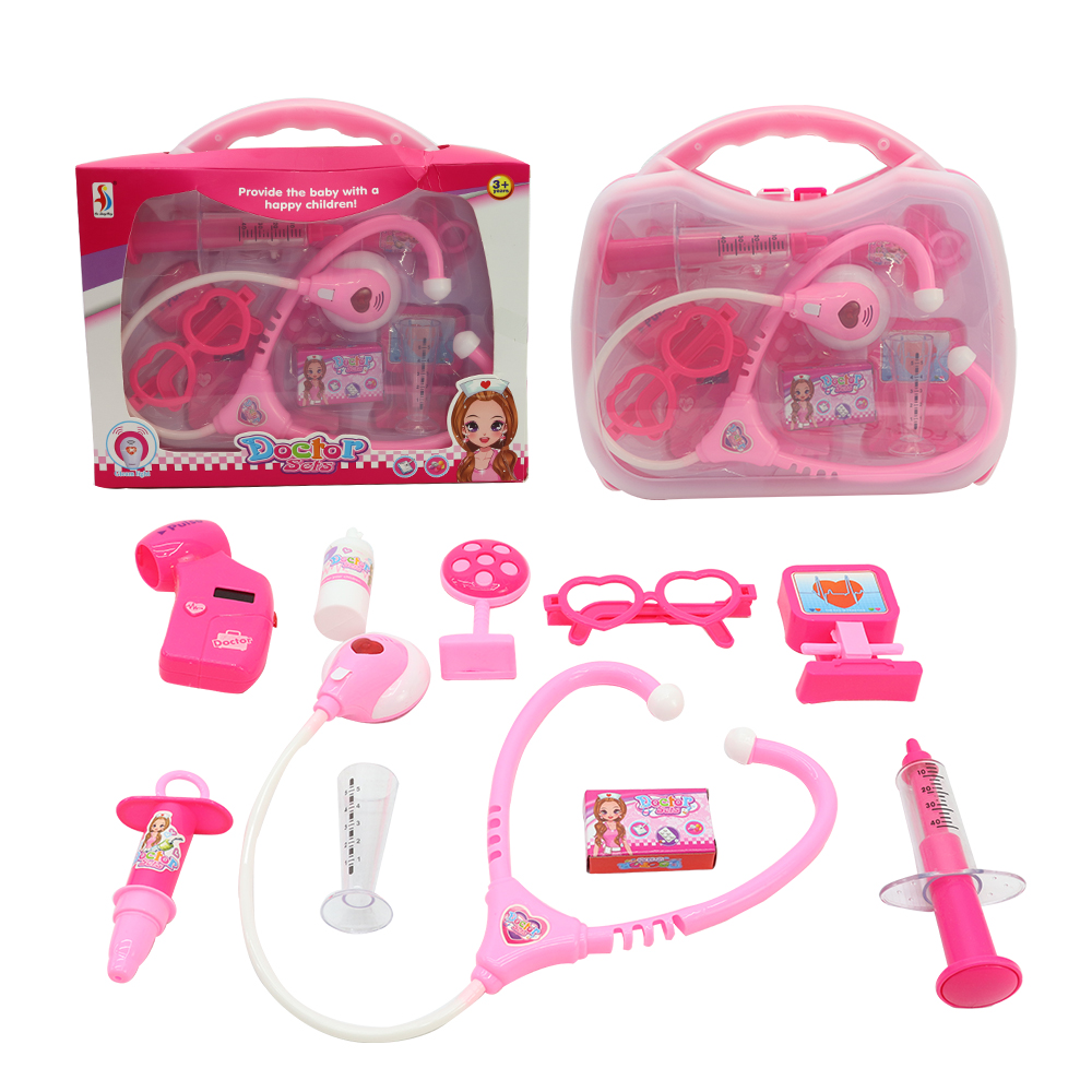 Orvosi készlet műanyag bőröndben – doktoros játék 1