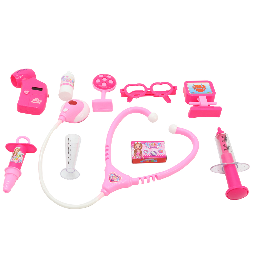 Orvosi készlet műanyag bőröndben – doktoros játék 5