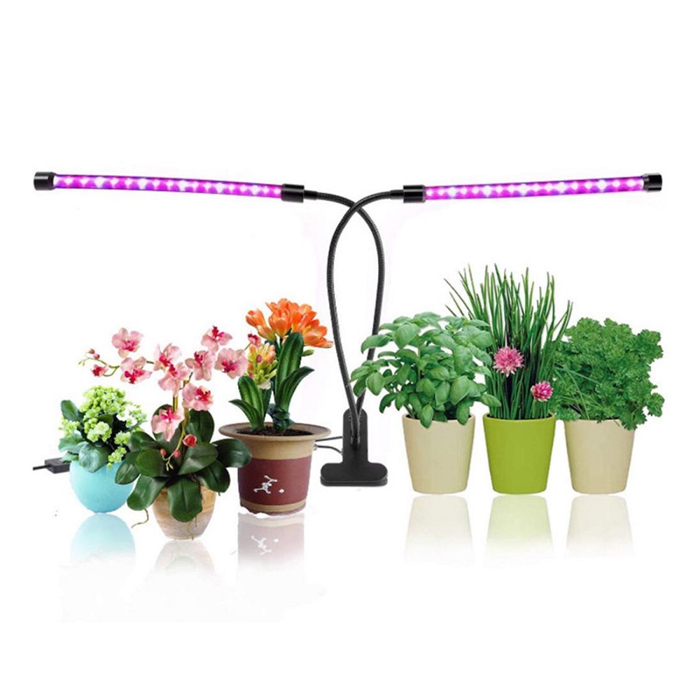 40 LED-es kétkarú növénynevelő lámpa (BBM)
