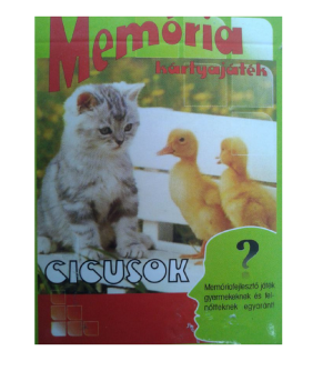Memóriafejlesztő kártya – cicusok (FX) (BBKM)