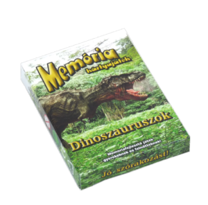 Memóriafejlesztő kártya – dinoszauruszok (FX) (BBKM)