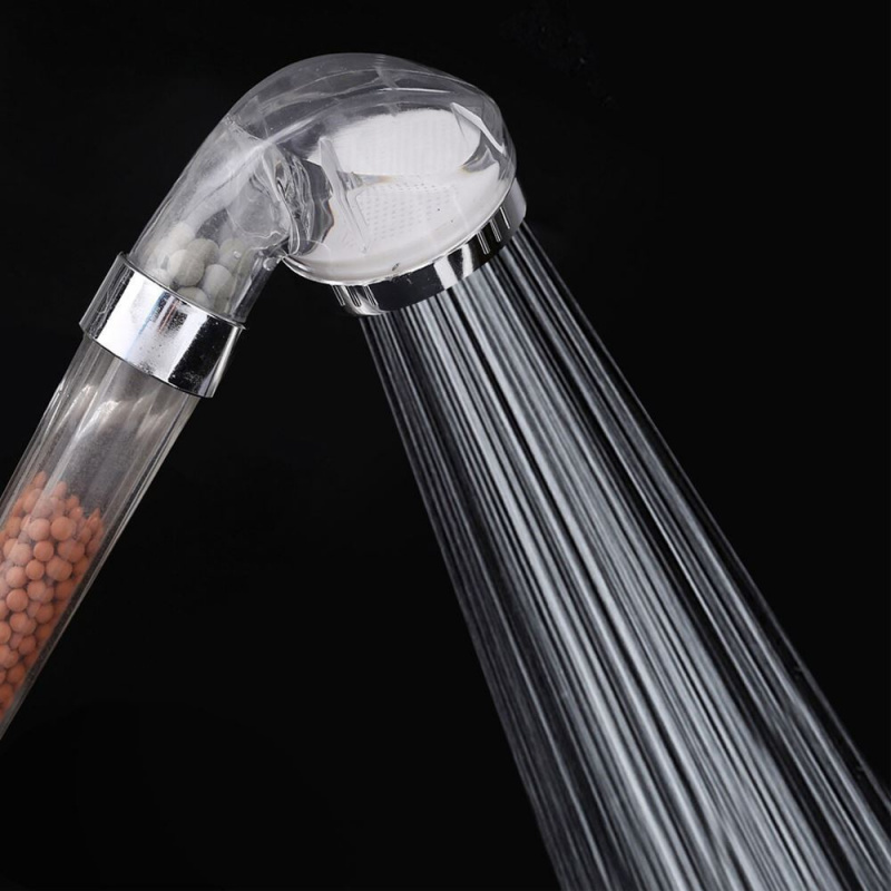 Vízszűrős otthoni wellness zuhanyfej ásvány golyókkal (2)