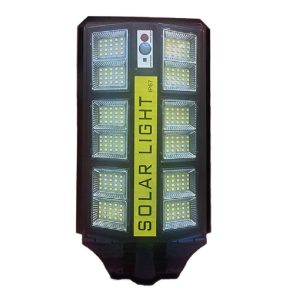 WorthAir LED-es, napelemes, távirányítós utcai világítás,  fény-, és mozgásérzékelős udvari lámpa, 1200 W KE22-704 (BBV)