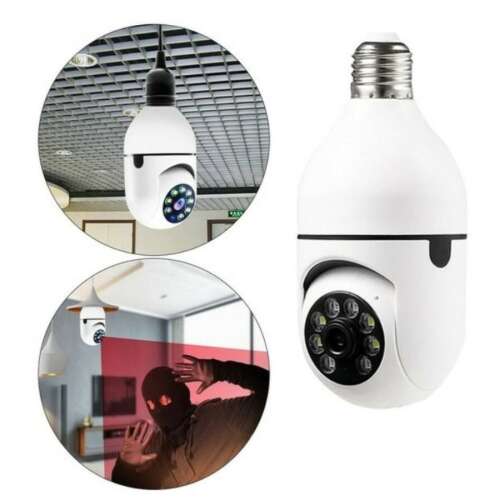 Villanykörtének álcázott biztonsági kamera (BBV) (1)