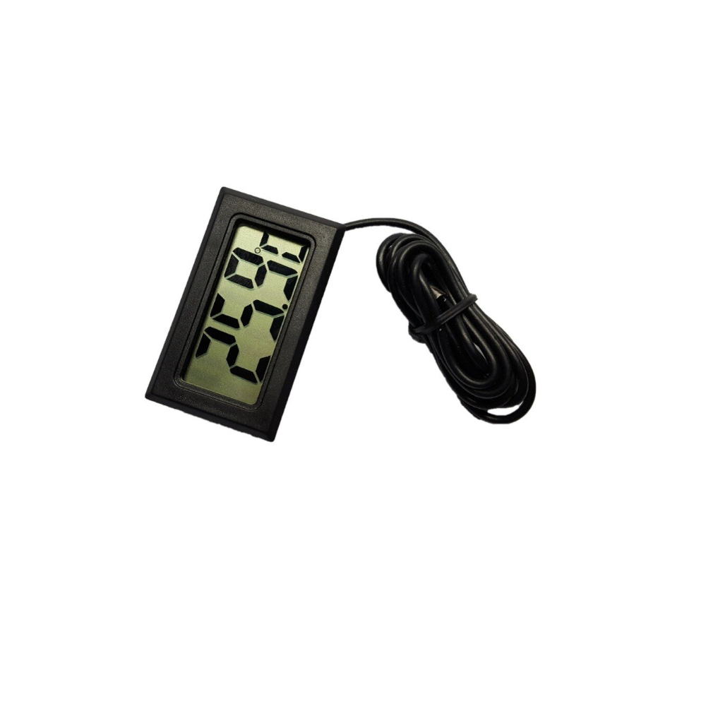 Vízálló, digitális hőmérő LCD kijelzővel, -50 és 70 °C között – akváriumba, fagyasztóba, üvegházba (BB-488) (3)