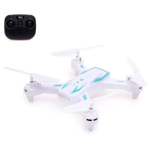 Könnyen kezelhető QuadCopter WIFI-s drón kamerával fotók és videók rögzítéséhez - fehér (BBJ)