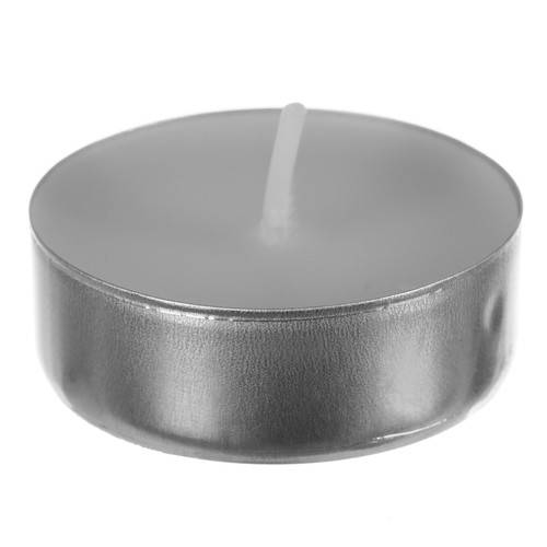 100 darabos illatmentes gyertyateamécses készlet – 4 órás égési idővel, fehér (BB-20689) (5)