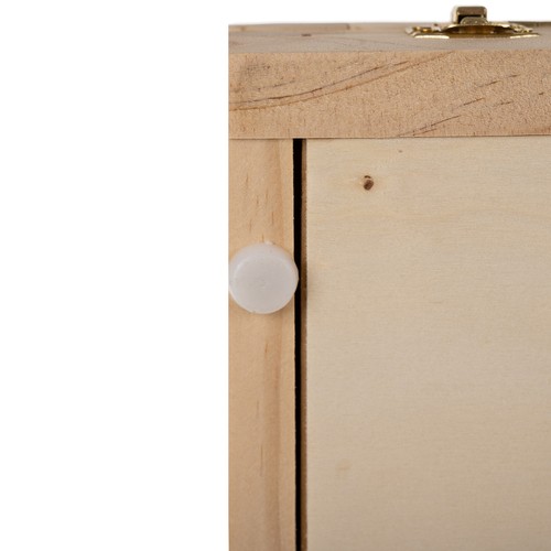 2 az 1-ben fából készült festőkészlet praktikus bőröndben kihajtható festőállvánnyal – 46 elem (BB-19177) (4)