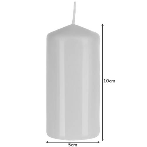 8 darabos illatmentes gyertya készlet – 20 órás égési idővel, fehér (BB-20686) (7)