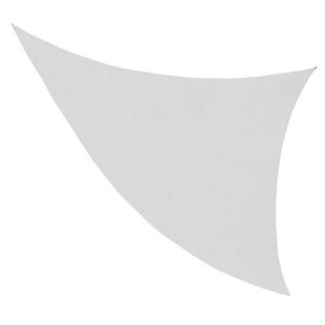 Háromszögletű vízálló, UV szűrős napvitorla - 3x3x3 m, szürke (BB-23147) - Image 9