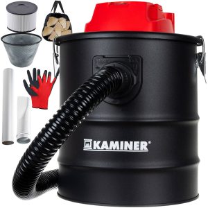 KAMINER hamuporszívó rozsdamentes acélból HEPA szűrővel és kiegészítőkkel – 15 L, 1200W (BB-1170) - Image 6