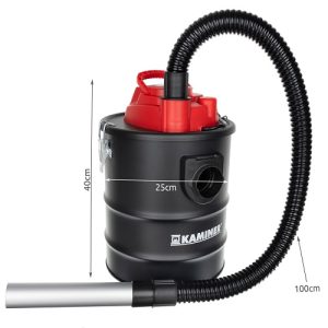 KAMINER hamuporszívó rozsdamentes acélból HEPA szűrővel és kiegészítőkkel – 15 L, 1200W (BB-1170) - Image 5