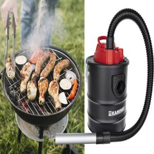 KAMINER hamuporszívó rozsdamentes acélból HEPA szűrővel és kiegészítőkkel – 15 L, 1200W (BB-1170) - Image 2