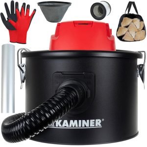 KAMINER hamuporszívó rozsdamentes acélból HEPA szűrővel és kiegészítőkkel - 10 L, 1200W (BB-6317)