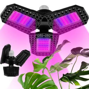 108 LED-es növény nevelő lámpa - állítható dőlésszöggel, 2 világítási móddal (BB-20440)