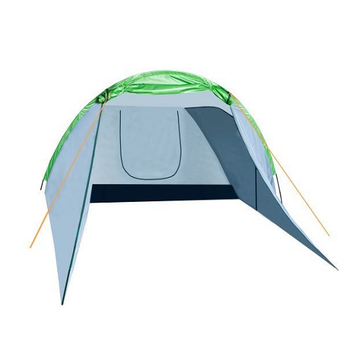 4 személyes tágas, vízálló kemping turista sátor – előtetővel, szúnyoghálóval és szellőzőrendszerrel (BB-10115) (5)