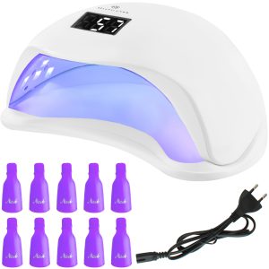 Digitális kijelzős műkörmös LED UV lámpa érzékelővel, időzítővel (BB-6462)