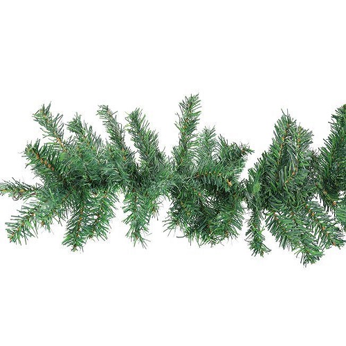 Karácsonyi dekorációs műfenyőgirland – 3 méter, zöld (BB-11530) (6)