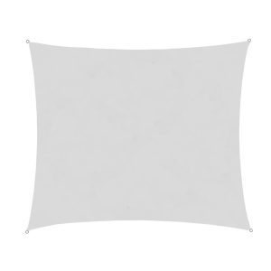 Négyszögletű, vízálló, UV szűrős napvitorla 3 x 2 m - szürke (BB-10192) - Image 9