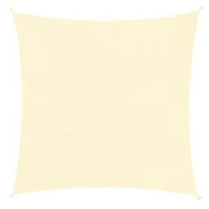 Négyszögletű, vízálló, UV szűrős napvitorla 3 x 4 m - bézs (BB-23144) - Image 5