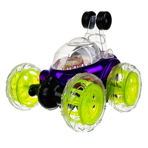 Távirányítós akrobatikus játék autó gyerekeknek – hang-, és fényhatásokkal (BB-4695) (5)