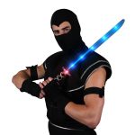 Szamuráj kard gyerekeknek LED fényekkel és hangeffektekkel - játék katana kis ninjáknak  (BBJ) (BBL)