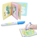Mágikus, festék nélküli színező könyv - maszat mentes kifestő - a formák és számok megismeréséhez (BBJ)