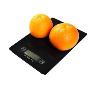 Elektronikus konyhai mérleg - fekete üveg mérleg tara és automatikus kikapcsolás funkcióval - 2-5 kg (BB-1158) - Image 3