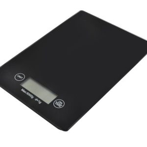 Elektronikus konyhai mérleg - fekete üveg mérleg tara és automatikus kikapcsolás funkcióval - 2-5 kg (BB-1158) - Image 8