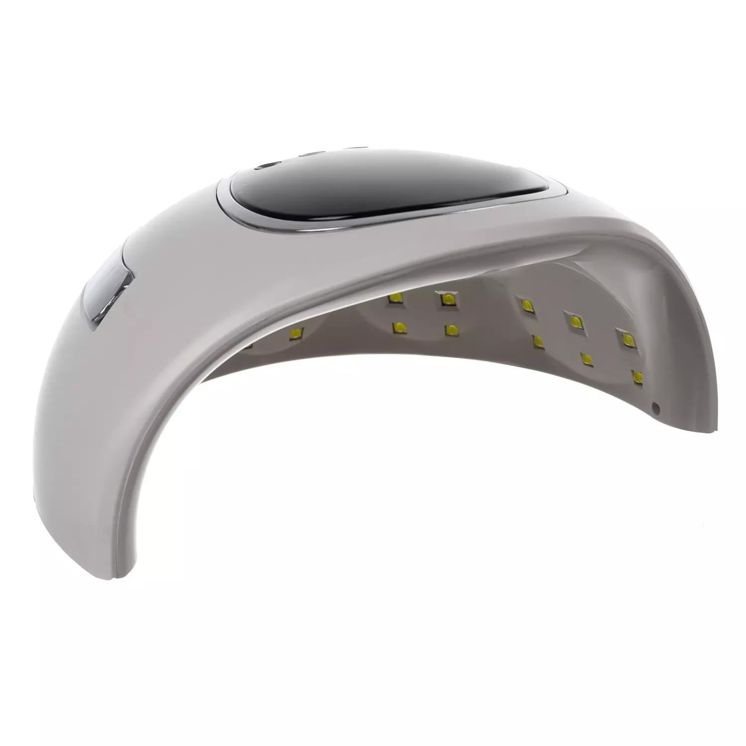 Digitális kijelzős műkörmös LED UV lámpa érzékelővel, időzítővel, levehető talppal – 72 W (BB-21253) (10)