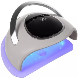 Digitális kijelzős műkörmös LED UV lámpa érzékelővel, időzítővel, levehető talppal - 72 W (BB-21253)