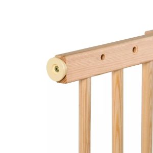 Fából készült biztonsági ajtórács - lépcsővédő, állítható szélességgel (BB-21730) - Image 11