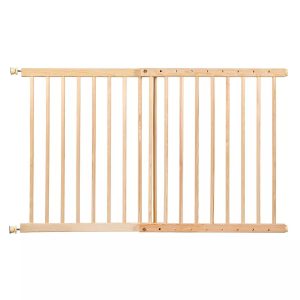 Fából készült biztonsági ajtórács - lépcsővédő, állítható szélességgel (BB-21730) - Image 8