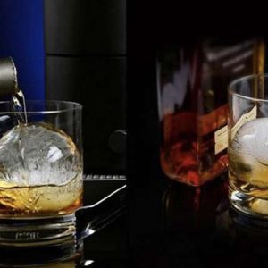 Jéggolyó készítő forma - dekoratív jég készítő koktélokhoz, limonádéhoz, és más hűsítő italokhoz - 6 db-os szilikon forma tölcsérrel (BB-20989) - Image 3