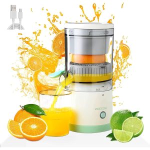 USB elektromos citrus- és gyümölcsfacsaró - nagy kapacitású gyümölcslé készítő - 0,6 L (BBV) (BBA)