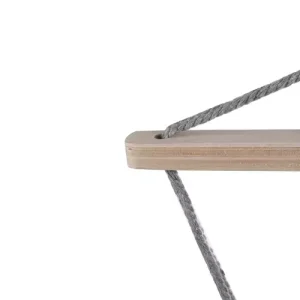 Nagyméretű, kényelmes kerti függőágy merevítőkkel és tárolózsákkal - 200x100cm, szürke (BB-21079) - Image 15