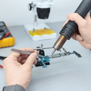 Professzionális, LCD kijelzős hegesztőgép kerámia fűtőmaggal és 100-500°C között állítható hőmérséklettel - 700W (BB-21708) - Image 5