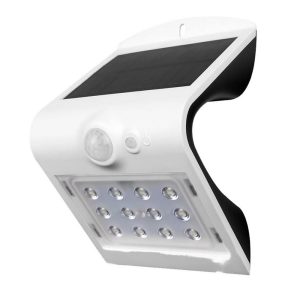 Egyszerűen telepíthető kültéri szolár lámpa mozgásérzékelővel - modern design - 20W (BBV)