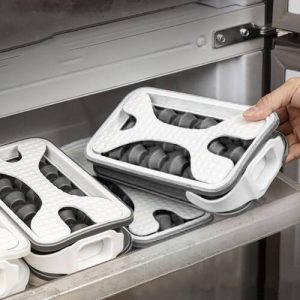 Praktikus szilikon jégkocka készító és adagoló gyémánt alakú jégkockákhoz - készíts menő jégkockákat bármely bulira (BB-21269) - Image 5