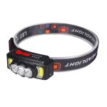 HX-810S fejlámpa 5 extra erős LED-del és 7 világítási móddal (BBD)