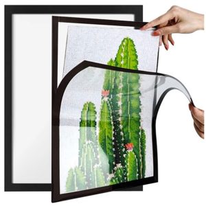 2 db-os mágneses képkeret és kép lamináló szett - keretezd be képeid könnyedén, otthonodban! - 30 x 40 cm (BB-23109)