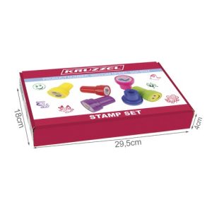 60 db-os nyomda készlet állat és emoji mintákkal – kreatív és fejlesztő játék gyerekeknek (BB-22388) - Image 7